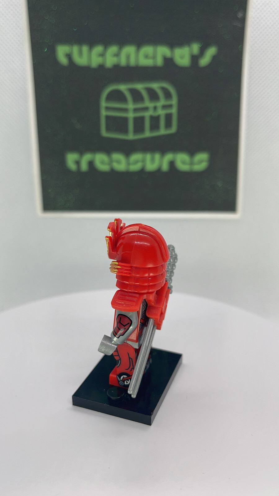 Custom PAD Printed TRANSFORMERS DRIFT (RED SAMURAI) Minifigure