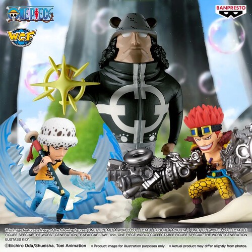 Banpresto - One Piece - WCF Special - Worst Generation Eustass Kid Figure [New T