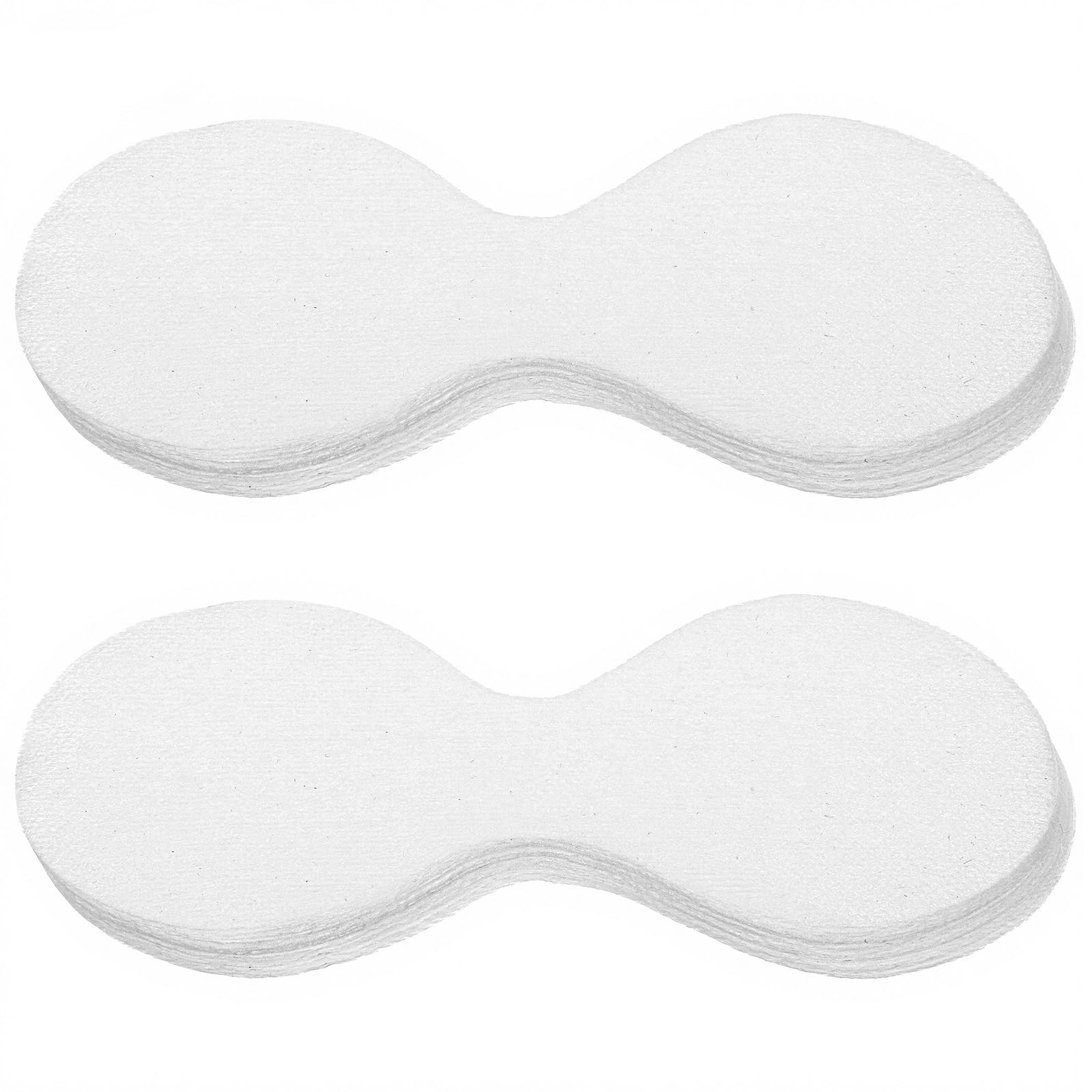 100Pcs Disposable Non Woven Eye Mask, Hygienic Cotton Eyelid Sheets Cuttable ...