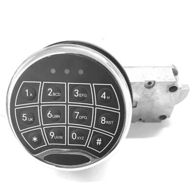 Ambition Electronic Safe Lock Replacement Swing Bolt Lock With 2 Override Keys