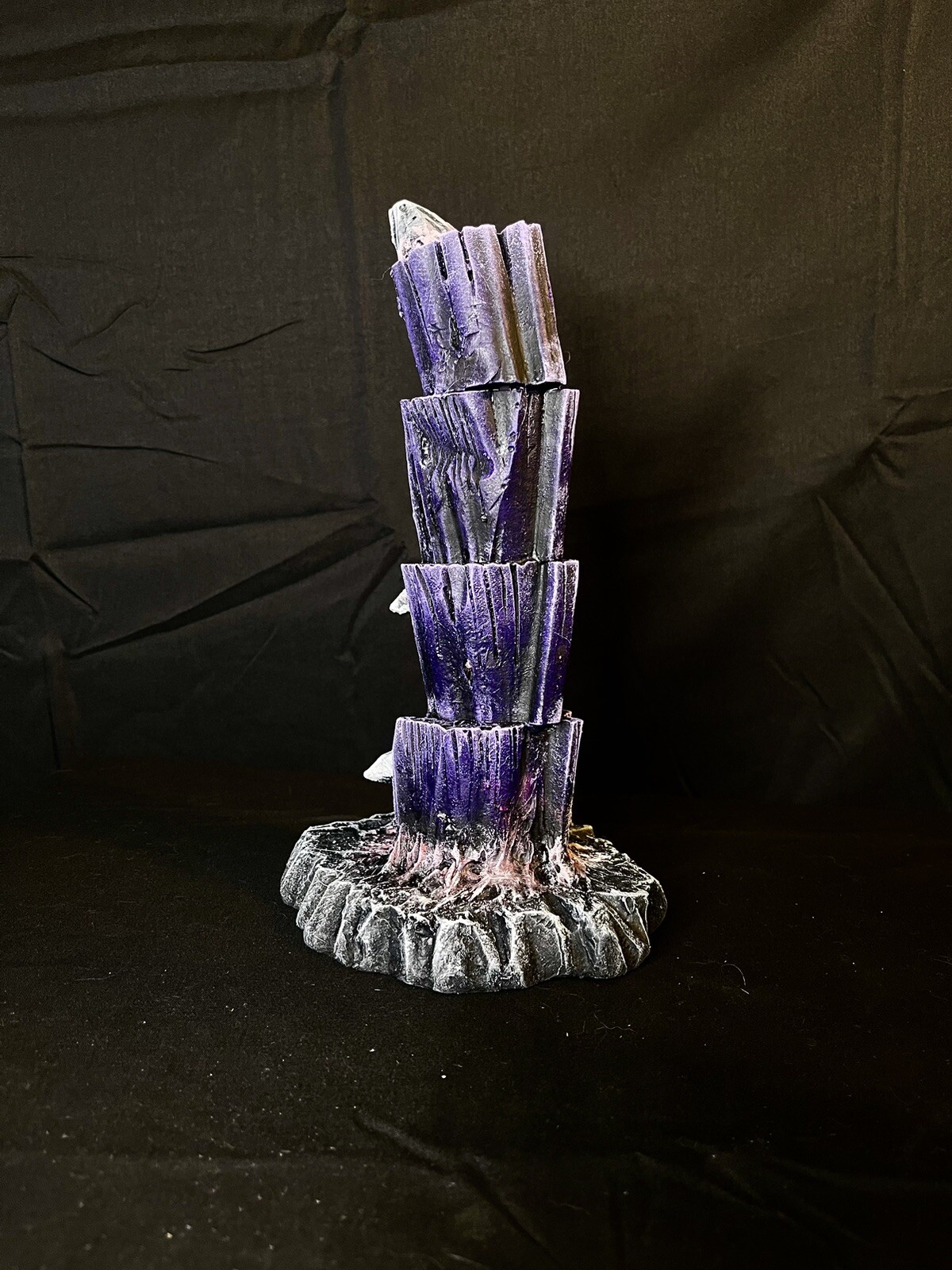 Alien Wargaming Terrain Compatible With Warhammer 40K Fully Painted Set