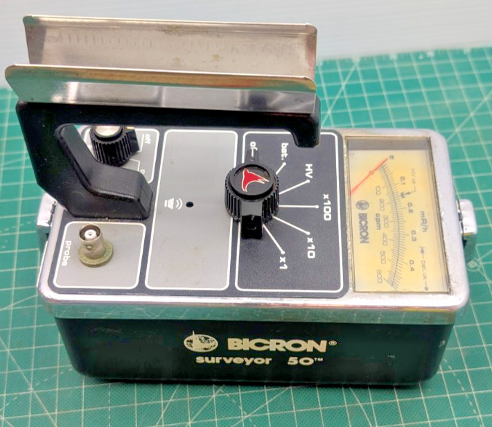Bicron Surveyor 50 Radiation Meter Untested!