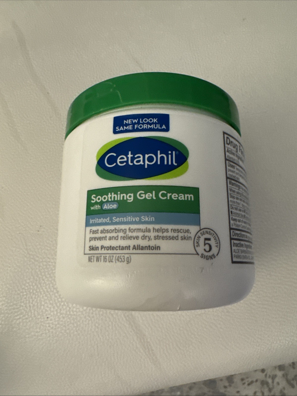 Cetaphil Soothing Gel Cream with Aloe 16oz - Exp 12-2026