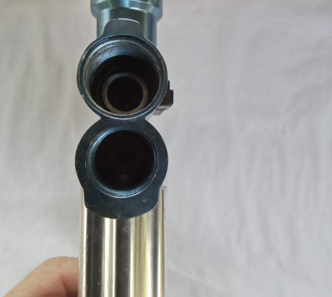 View Loader Orion VL Paintball Guns Blue Chrome Marker 2 Finger Trigger Untested