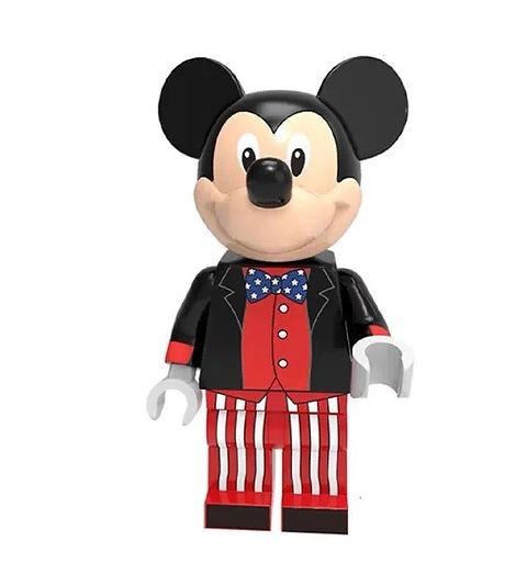 Mickey Mouse Patriotic Minifigure – New Sealed Bag