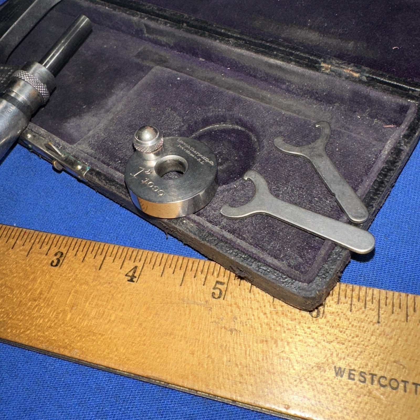 Brown & Sharpe # 47 Micrometer and Original Case!