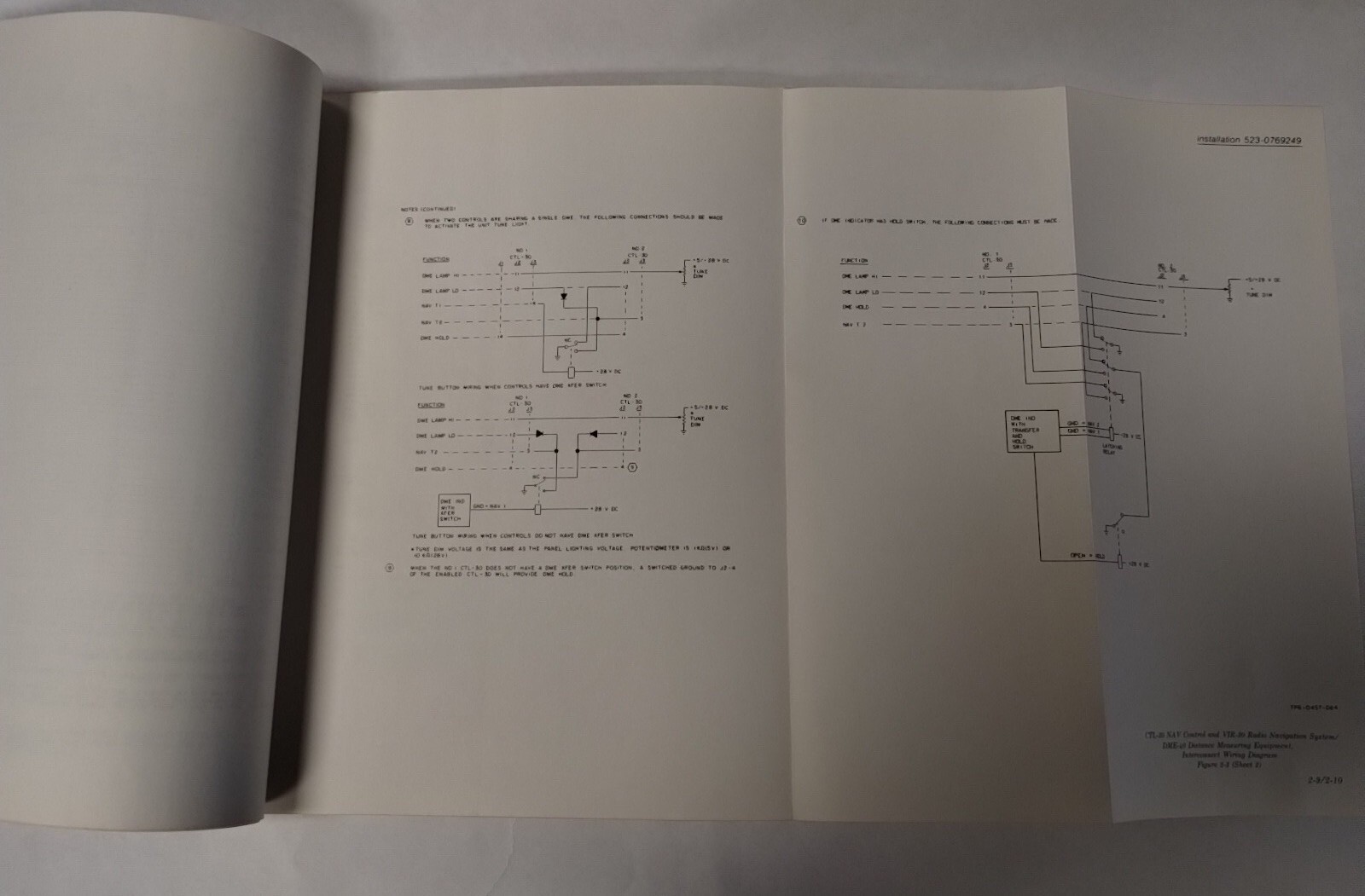 Collins CTL- ( ) Controls Instruction Book 523-0769247-00111A-Original
