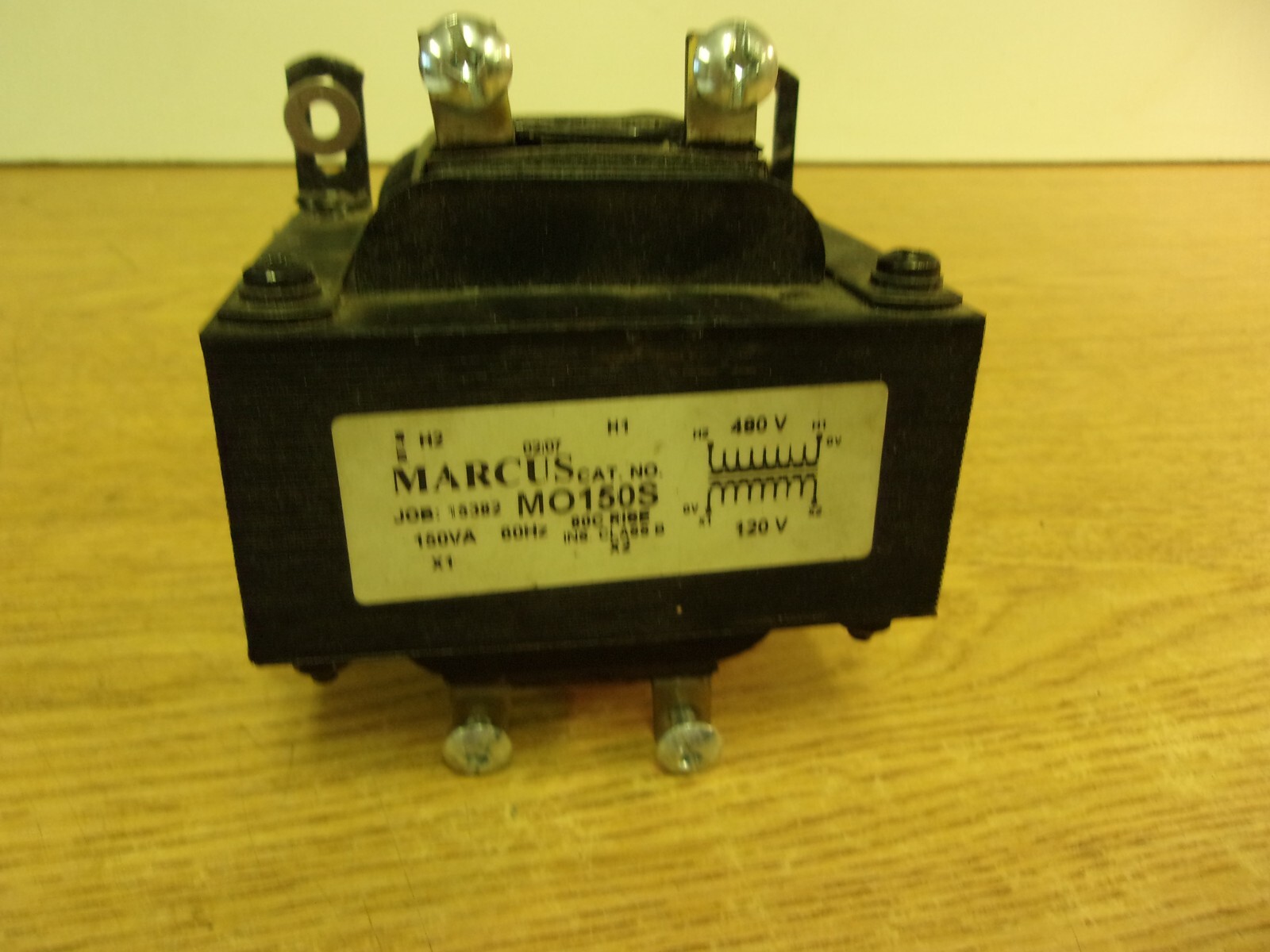 Marcus Cat no. M0150S 150V 60 Hz