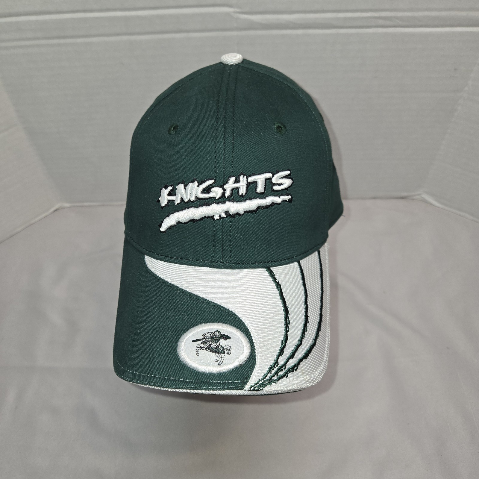 Knights Green Adjustable Strapback Hat Nwot By Infinity Sample