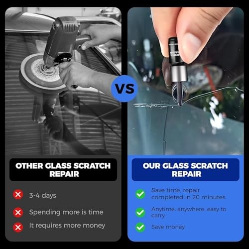 Windshield Crack Repair Kit for Windshield Chips Cracks Quick Car Glass Chip