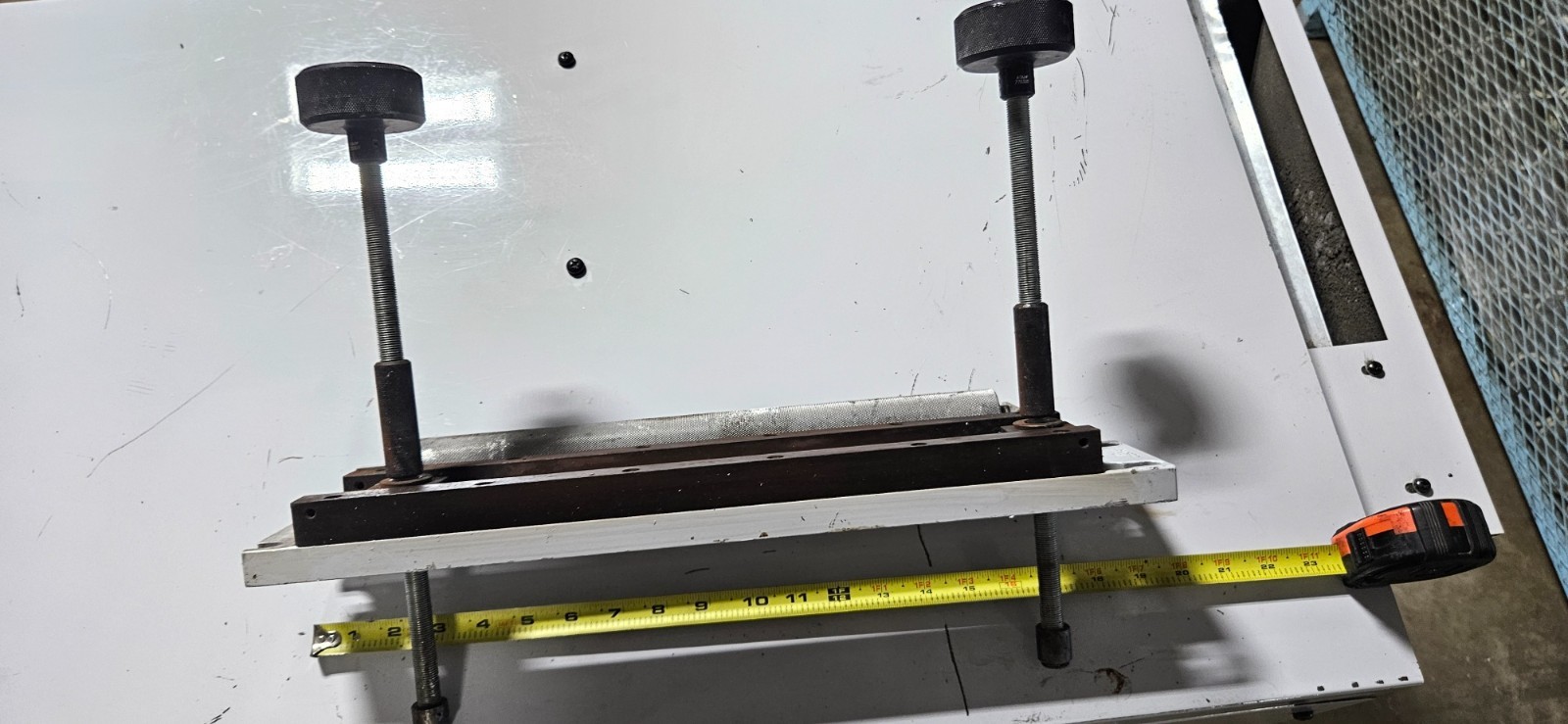 Mark Andy 2200 Adjustable Die Station Bridge 13" with Stripping Idler