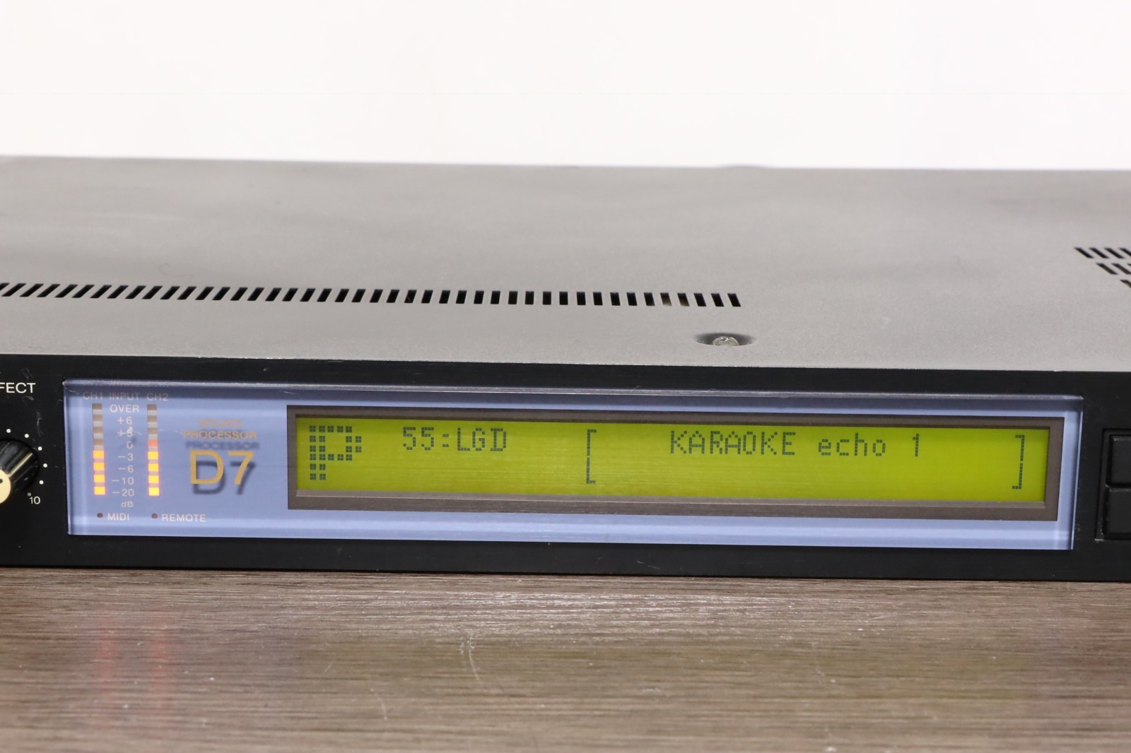 Sony DPS-D7 Digital Delay new internal battery Reverb Delay From Japan