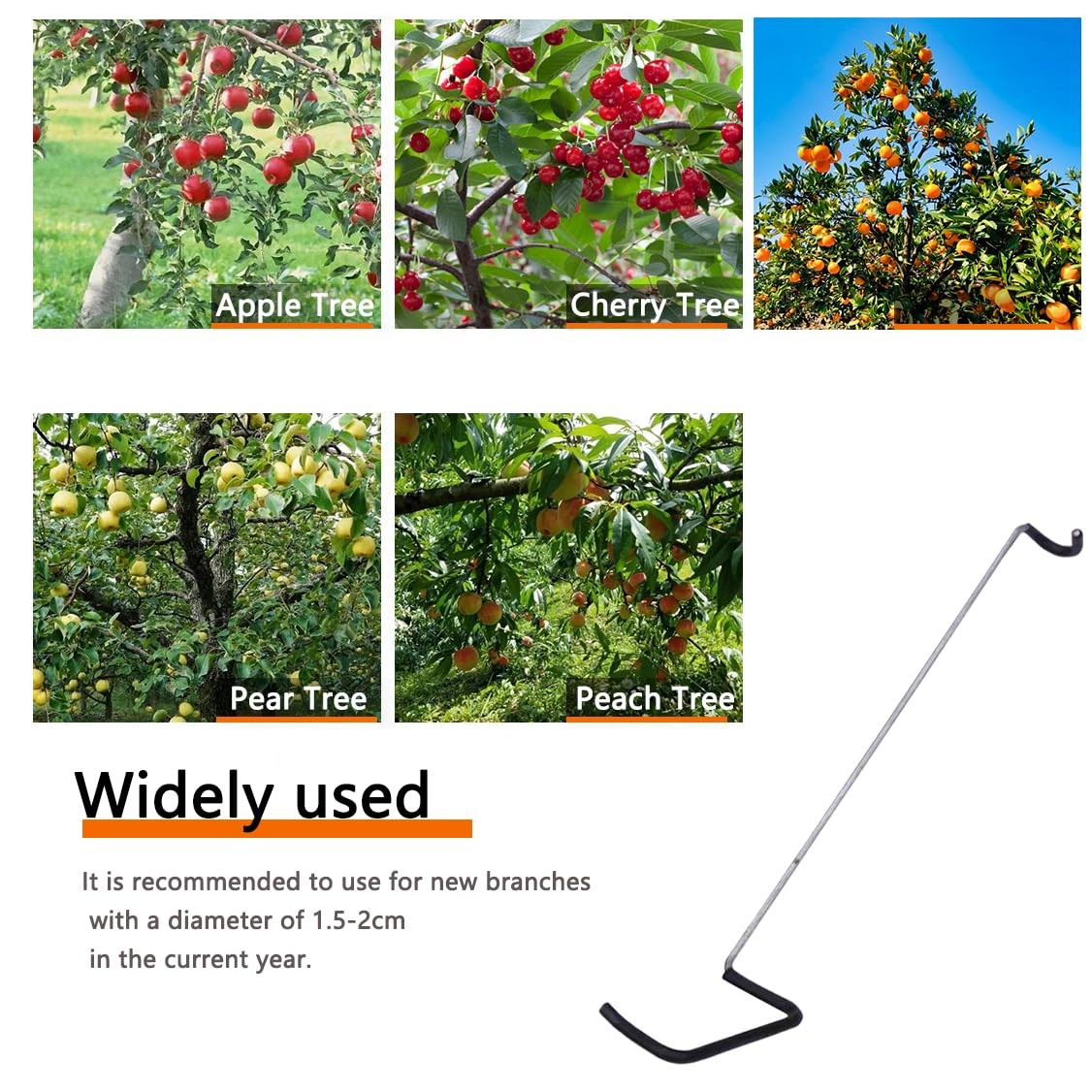 Fruit Tree Limb Spreader 10pcs,14inch Branch Puller,New Fruit Branch Spreader...