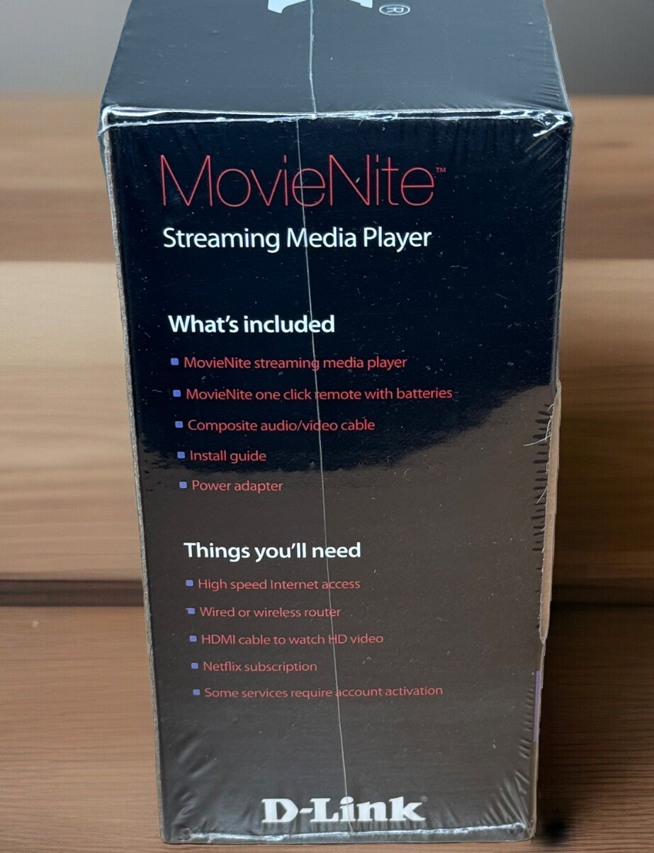D-link MovieNite DSM-310 Streaming Digital HD Media Player