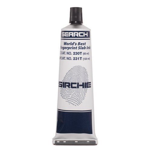 Sirchie 231T World's Best Slab Fingerprint Ink 4 oz. Tube