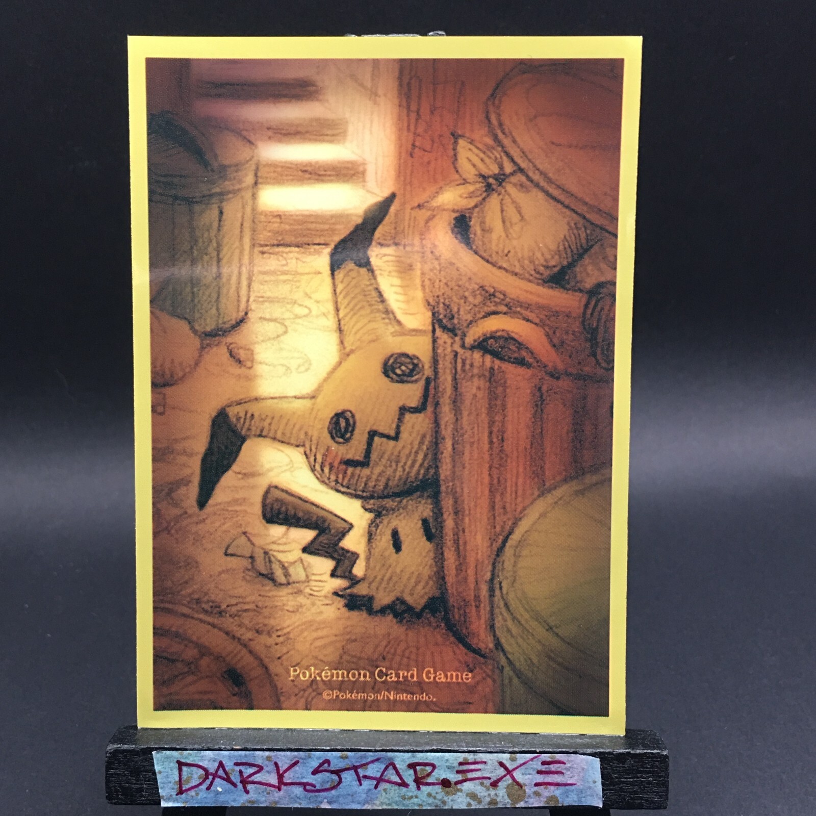 x1 Mimikyu Hide And Seek Sleeve Pokemon Center Japan Brand New Unplayed TCG