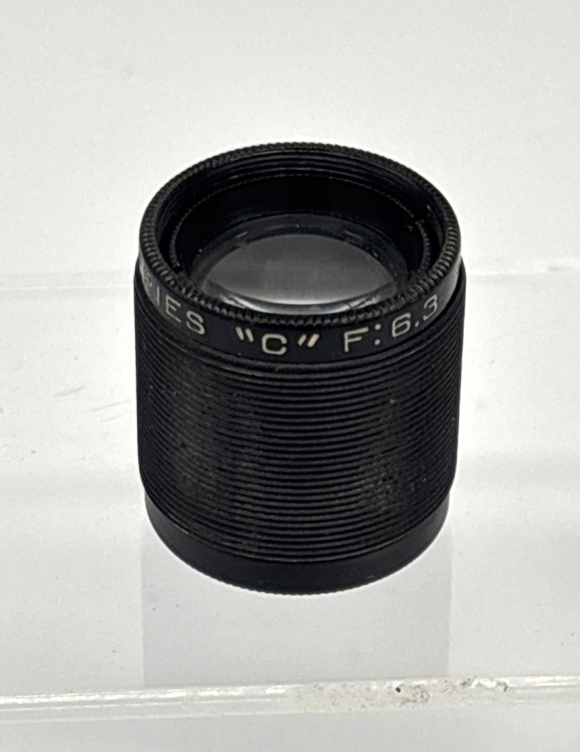 VTG  Small Lens - ILEX ANASTIGMAT SERIES "C" F = 6.3 Camera Lens