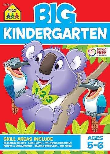School Zone - Big Kindergarten - Paperback, by School Zone; Joan - Very Good o