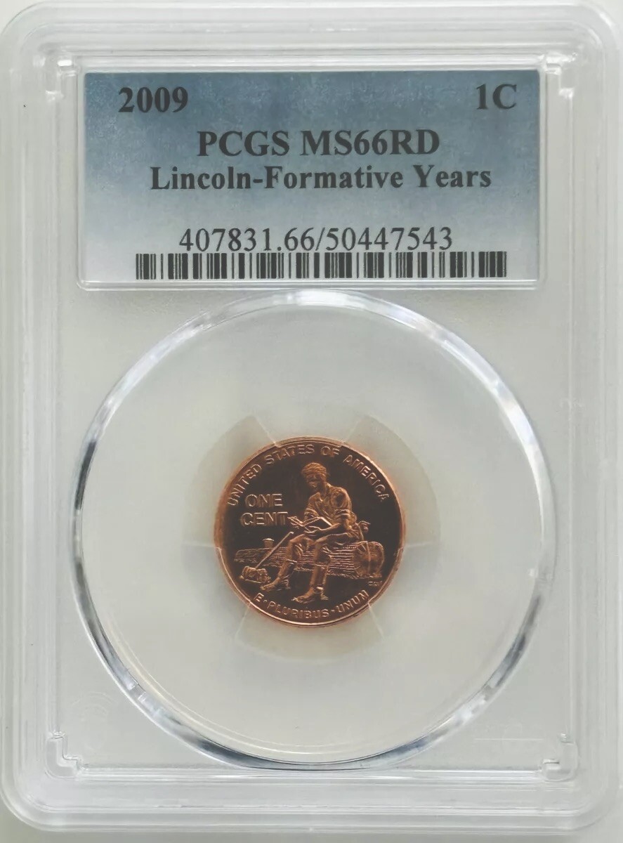 2009 1C PCGS MS66RD Lincoln-Formative Years