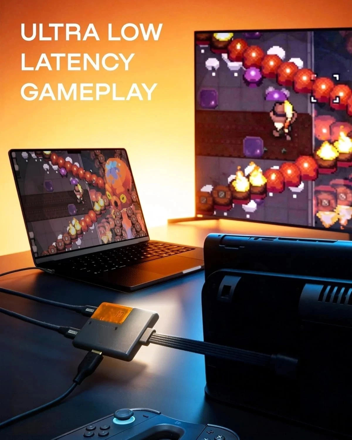 Genki ShadowCast 3 Pro, 4K60 USB-C Capture Card, Zero-Latency HDMI Passthrough