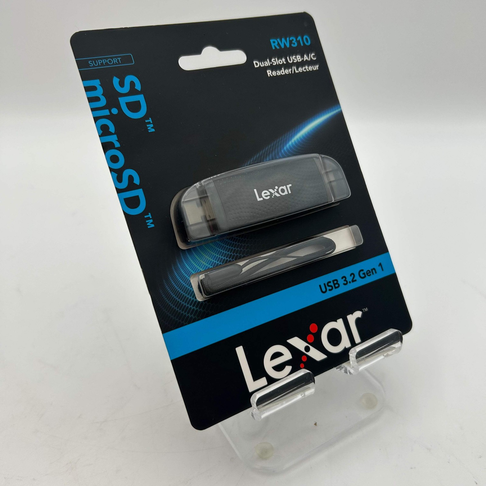 Lexar Dual Slot USB-C microSD SD Card Reader High Speed 205MB/s - Brand New
