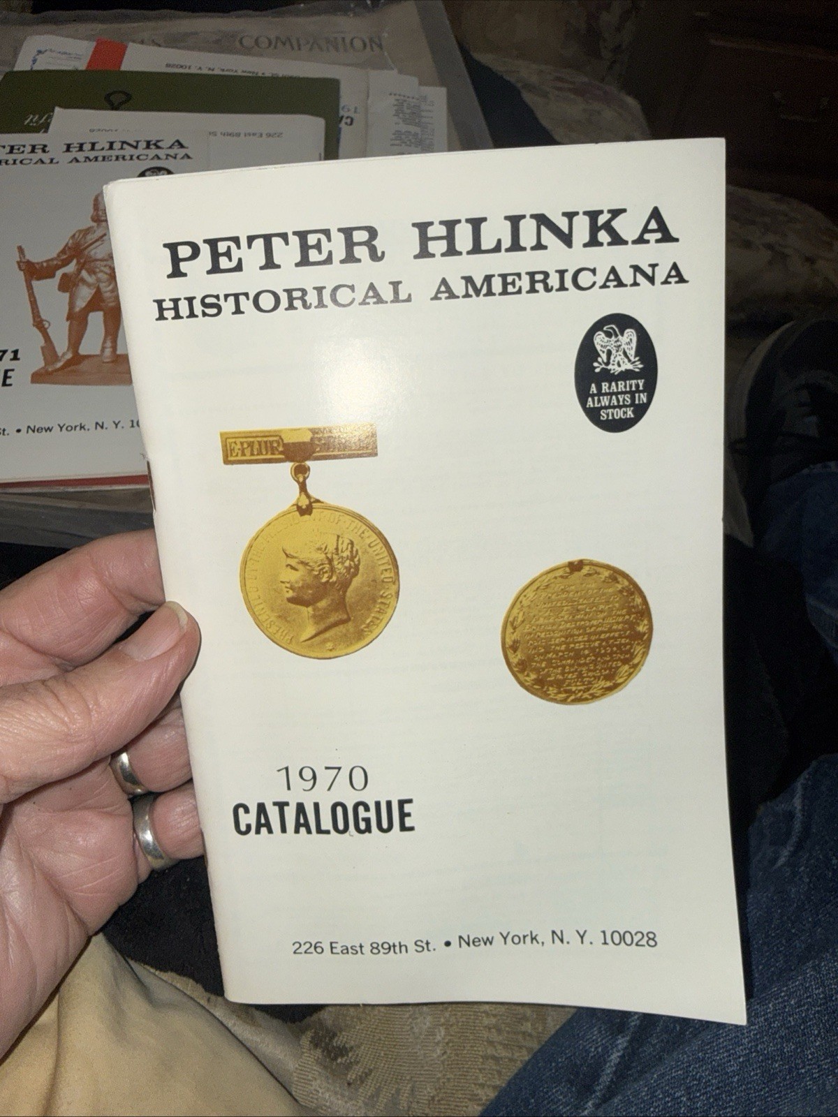 Peter Hlinka Military Catalog Historical Americana 1970