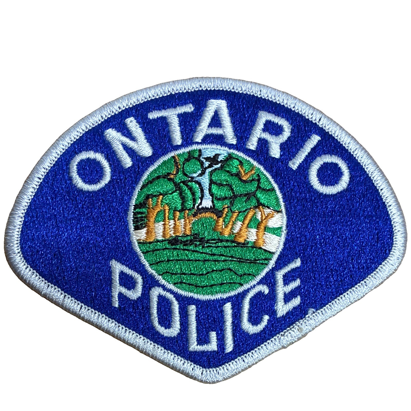 Ontario California Police Department  Embroidered Collectible Shoulder Patch