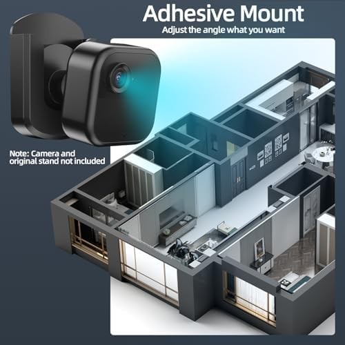 Blink Camera Mount, 3 Pack Adhesive Wall Mount Bracket for Blink Outdoor 4/Indoo