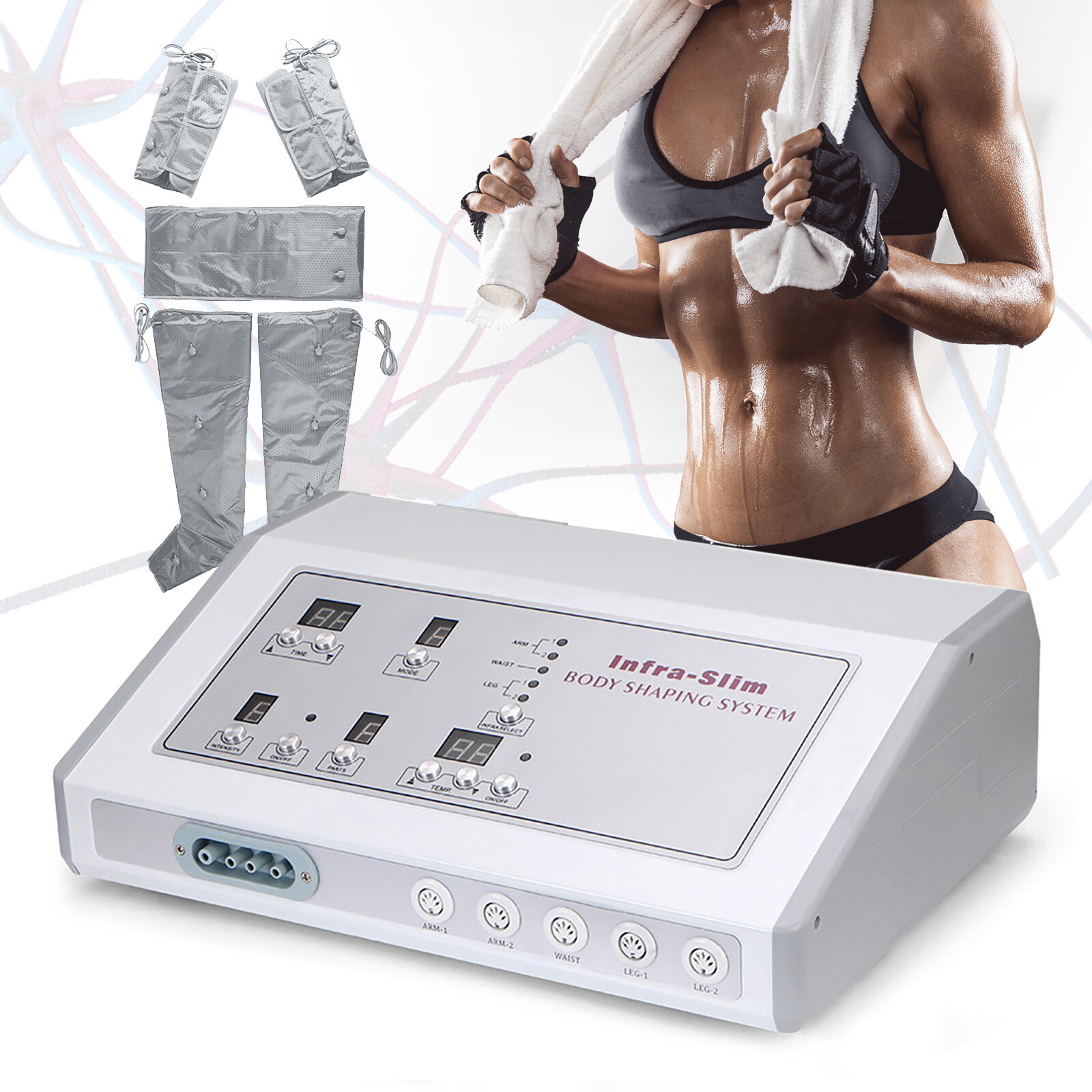 Air Pressure Slimming Suit For Weight Loss Body Contoure Airpressure Massage Spa