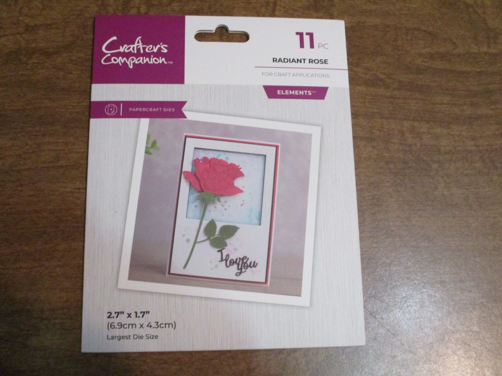 GEMINI PAPERCRAFT DIES RADIANT ROSE