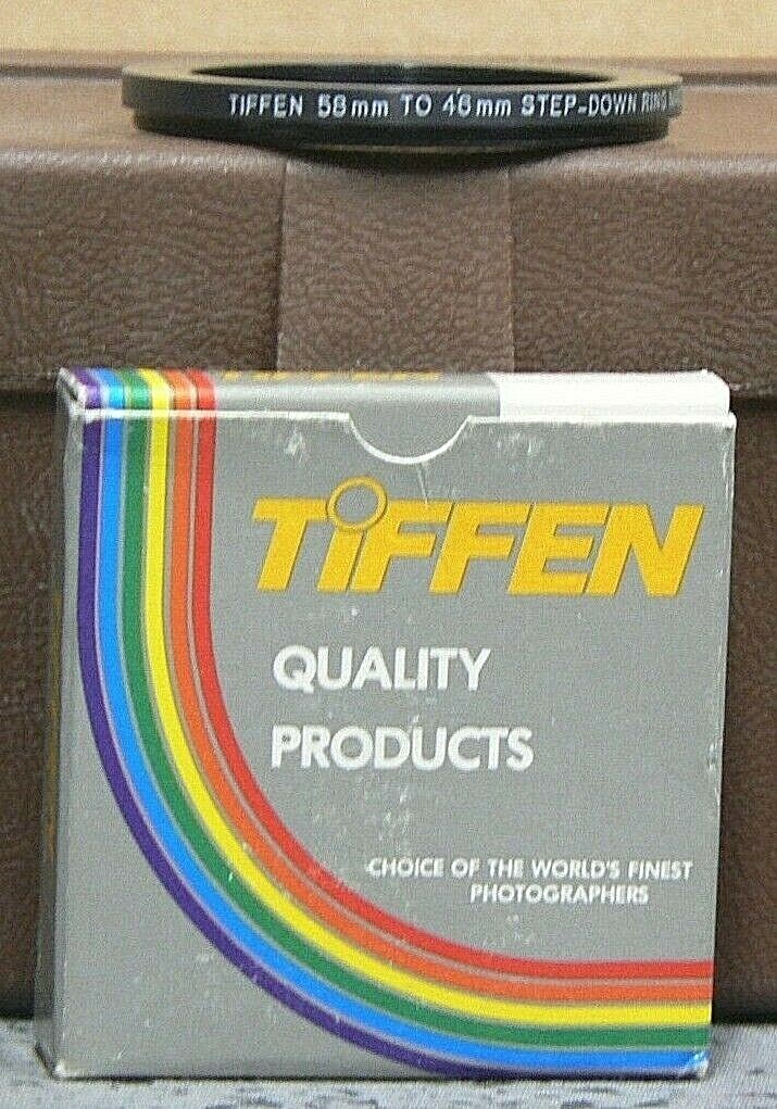 Tiffen 58mm to 46mm Step Down Ring "New Old Stock"