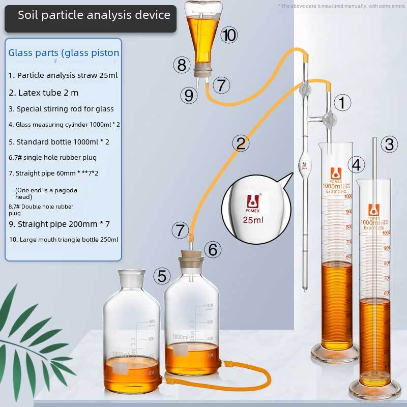 Professional Soil Particle Analyzer Environmental Testing Tool