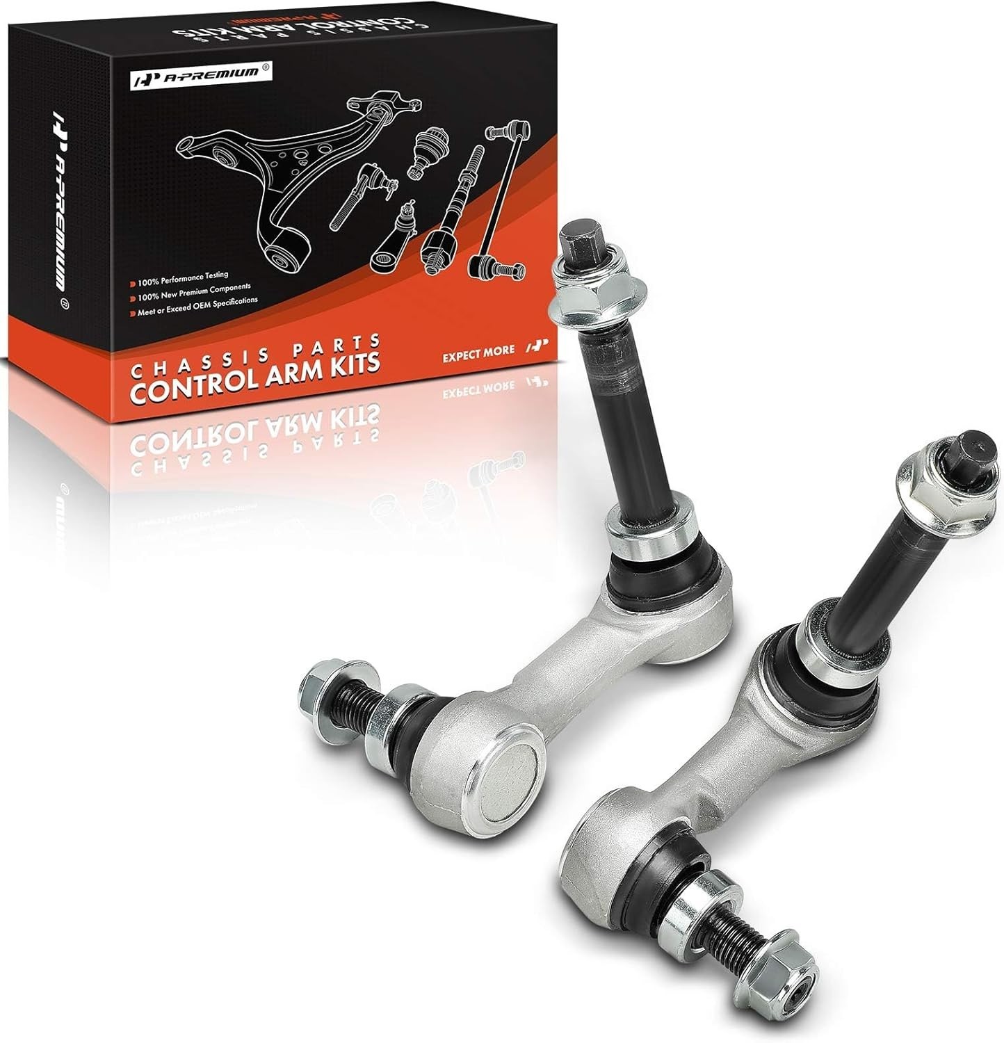 A-Premium 2 x Front RWD Sway Bar Links Stabilizer Bar Links, Fit For Infiniti