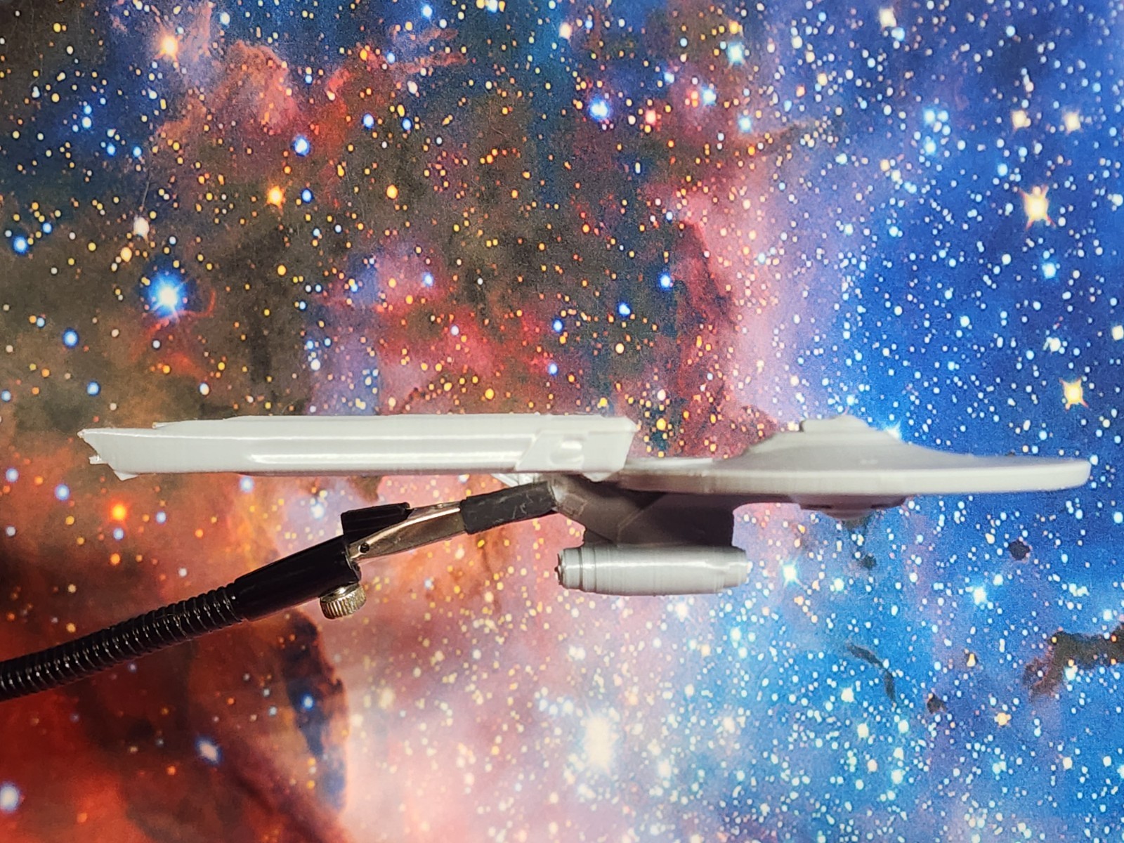 *T.G.S. Clearance Vessel* Federation Kobani Class Starship FASA PLA Model