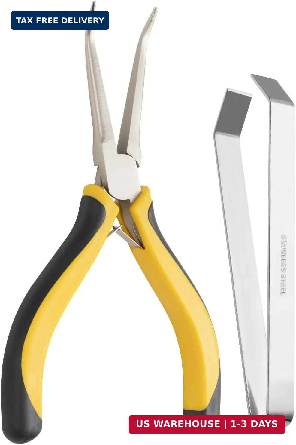 Fish Bone Pliers Tweezers Kit for All Kind of Fish Stainless Steel Deboning Tool