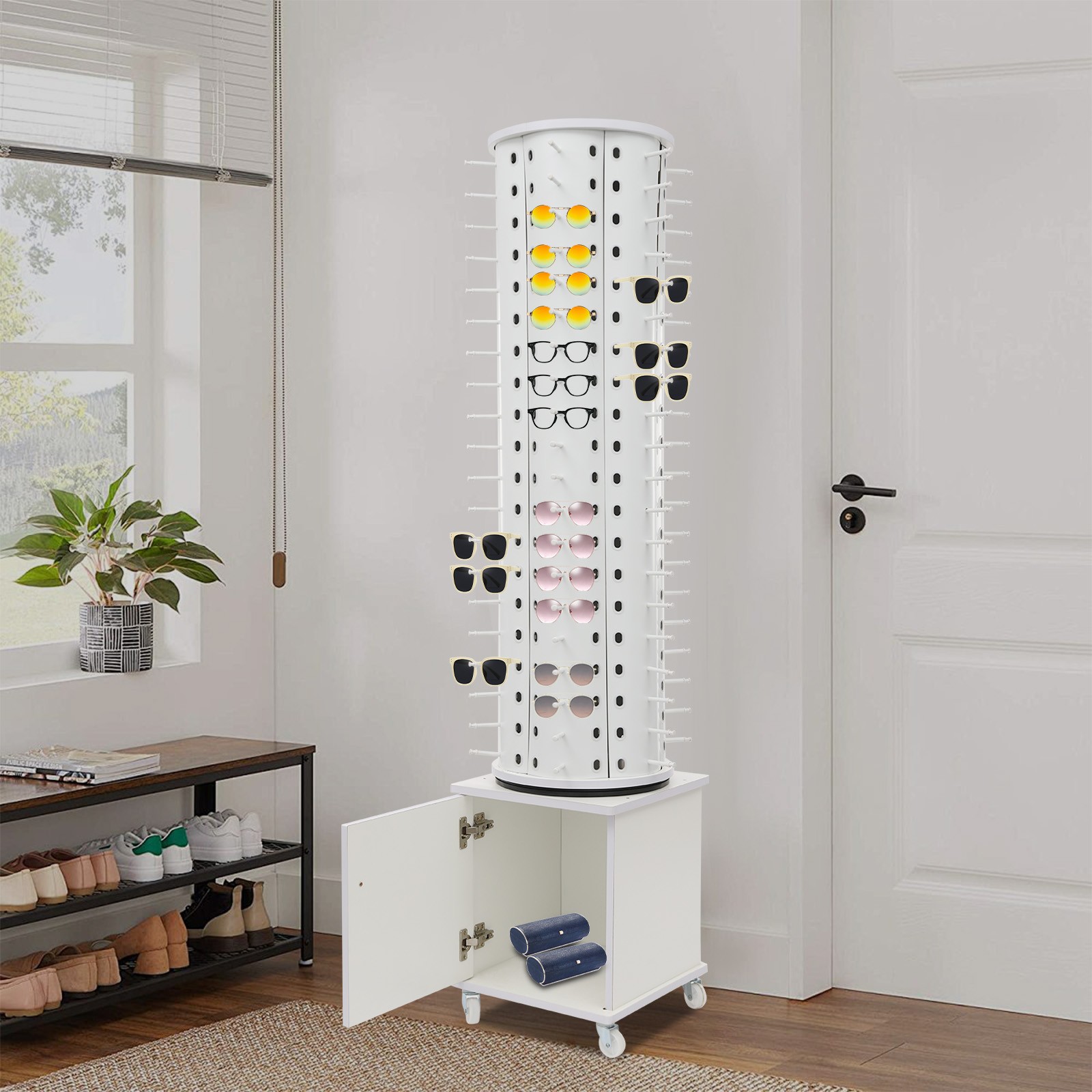 Floor-standing Eyeglass Holder Sunglasses Display Stand Sunglass Display Stand