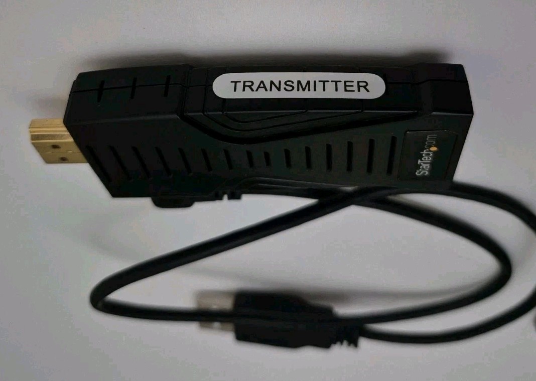 StarTech ST121WHDS Wireless HDMI Video Extender Transmitter + Mount + Power ONLY