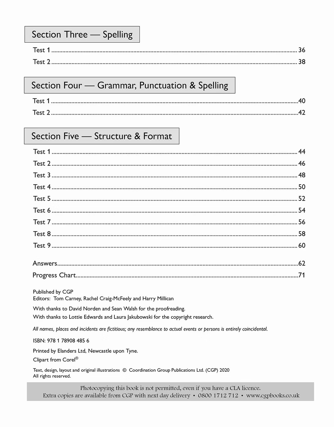 Functional Skills English Level 1 10 Min Tests | CGP | with Answers NEW