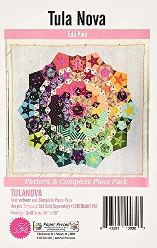 Complete Tula Nova Bundle - Tula Nova Quilt Pattern + Acrylic Templates