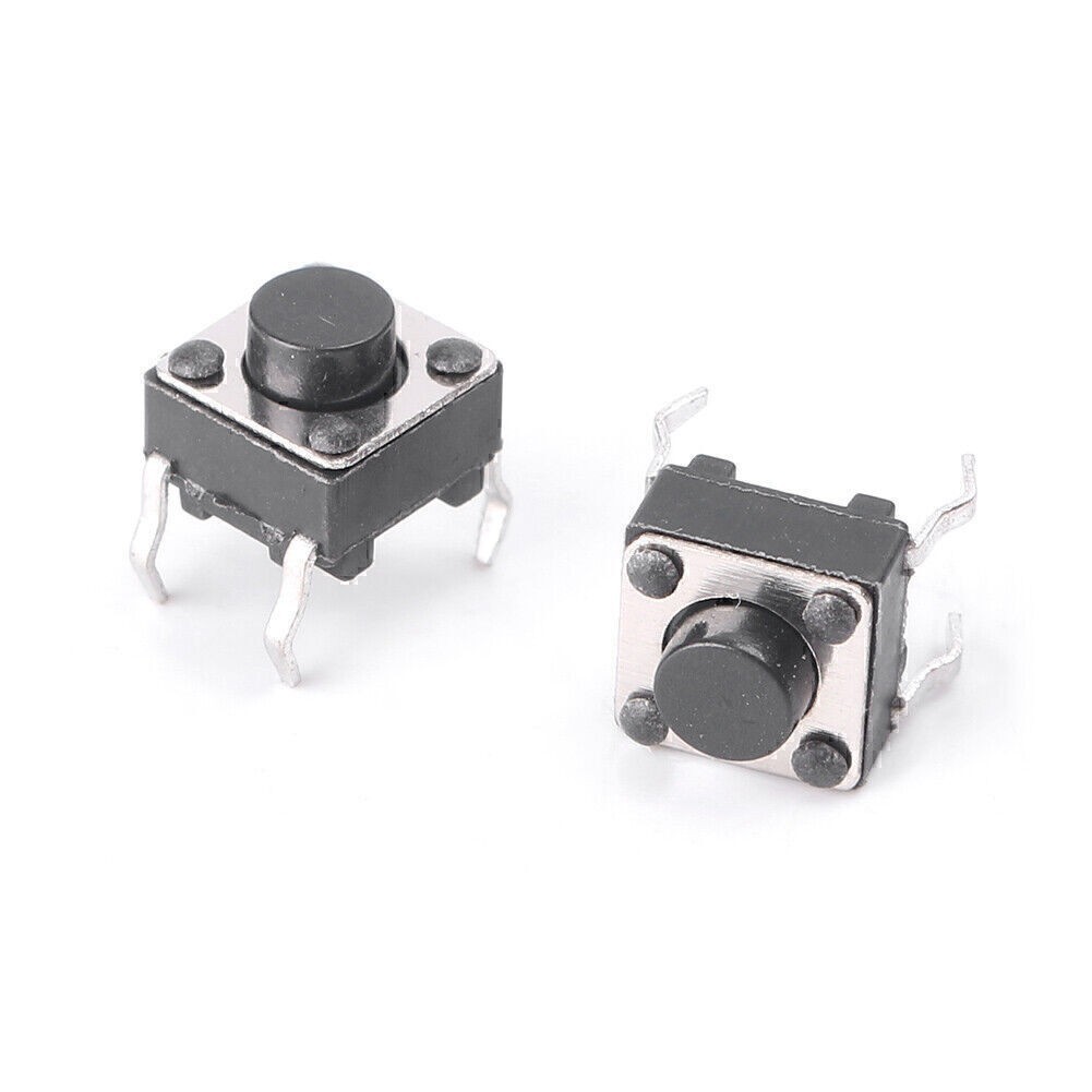 50pcs Push Button Switch Mini Push Button Switch 6x6x5mm
