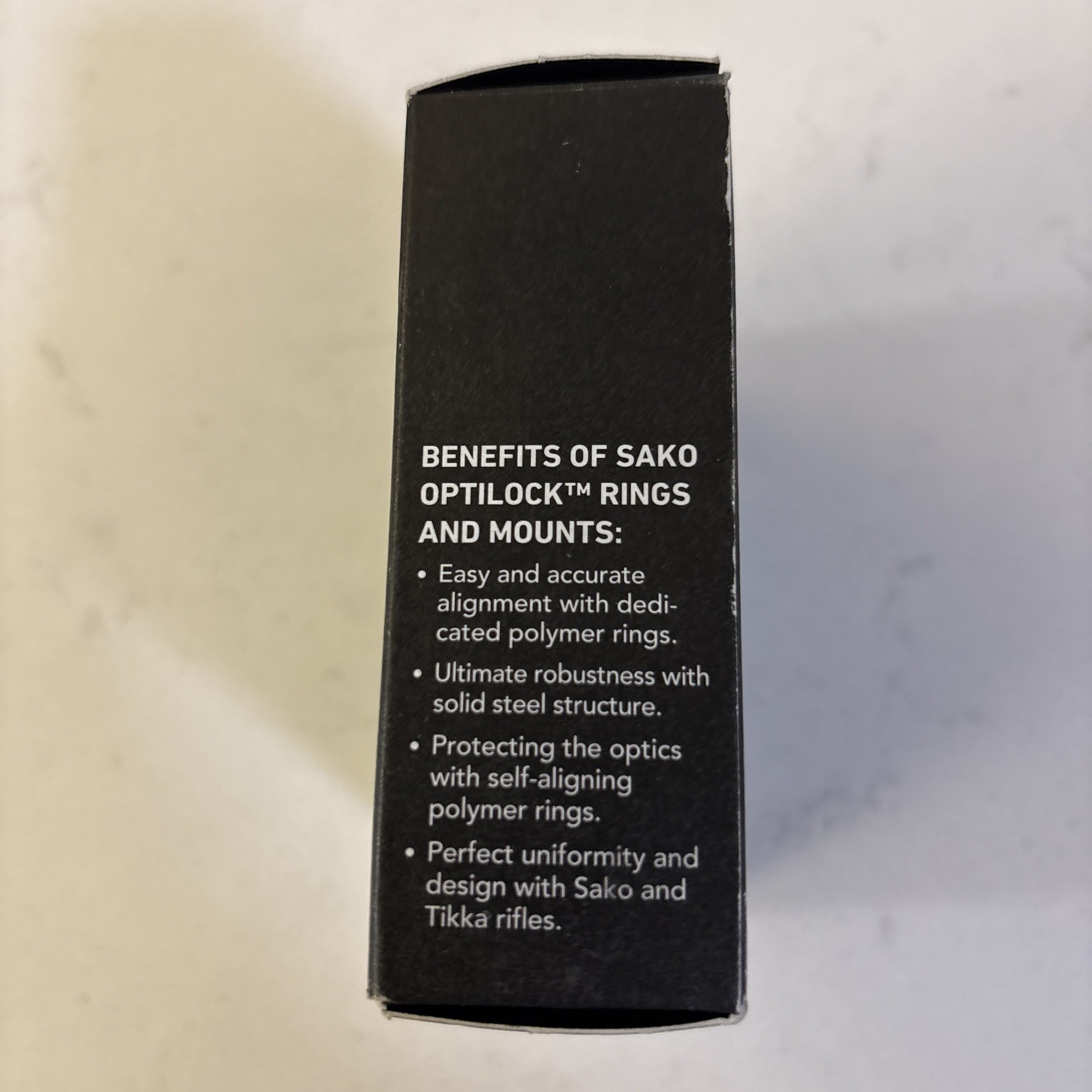 Sako Optilock 1" Medium Blued Scope Rings - S1300961