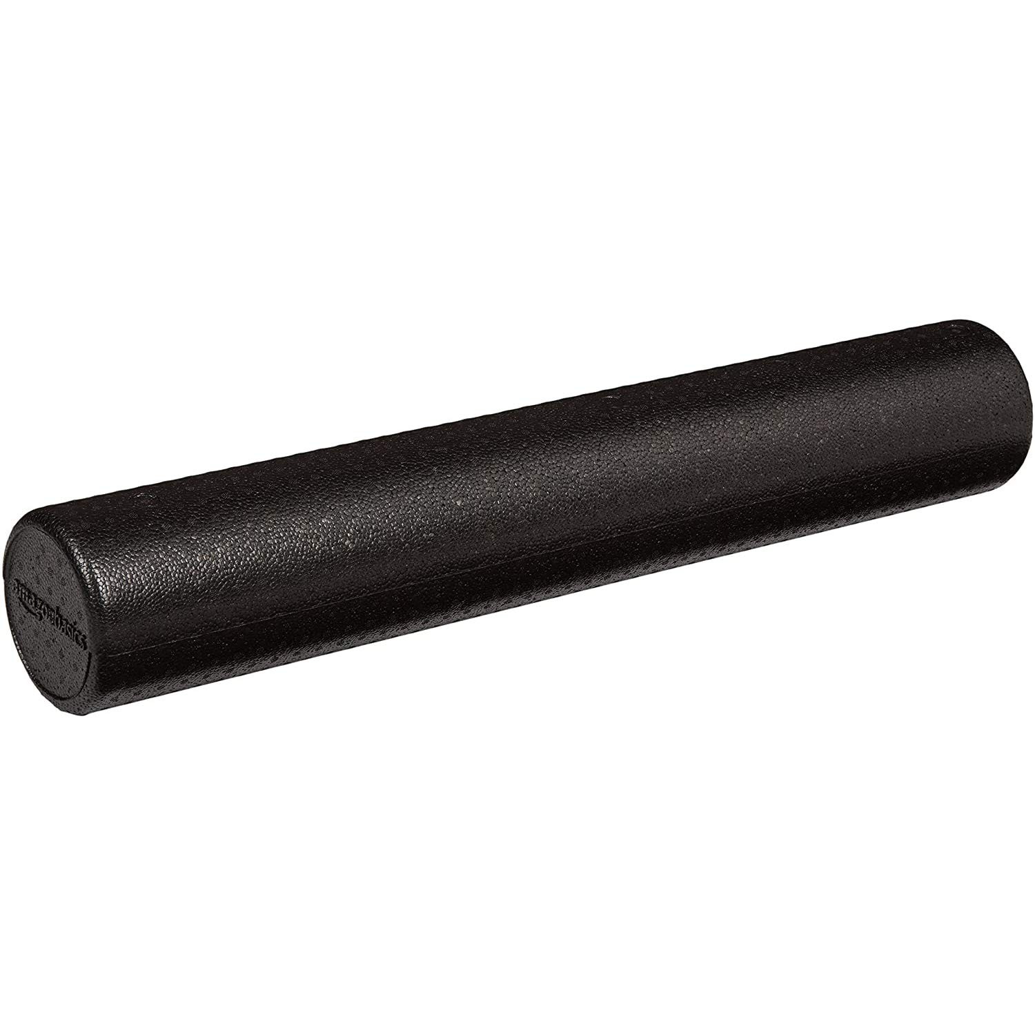 Black Muscle Roller 36 Inch Foam Roller High Density For Stretch And Flexibility