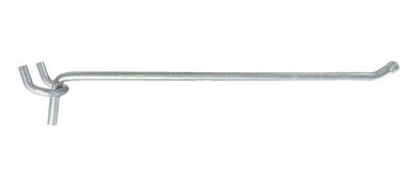 (50 PACK) HB8 8 Inch Heavy Duty All Metal Peg Hooks  .225 Diameter Strong Hook