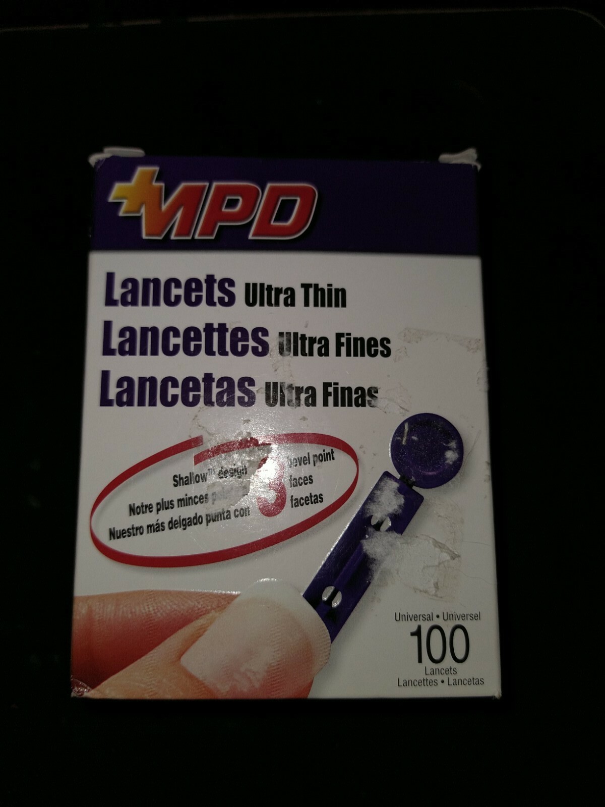 New Lancets Ultra Thin, 100ct, Universal