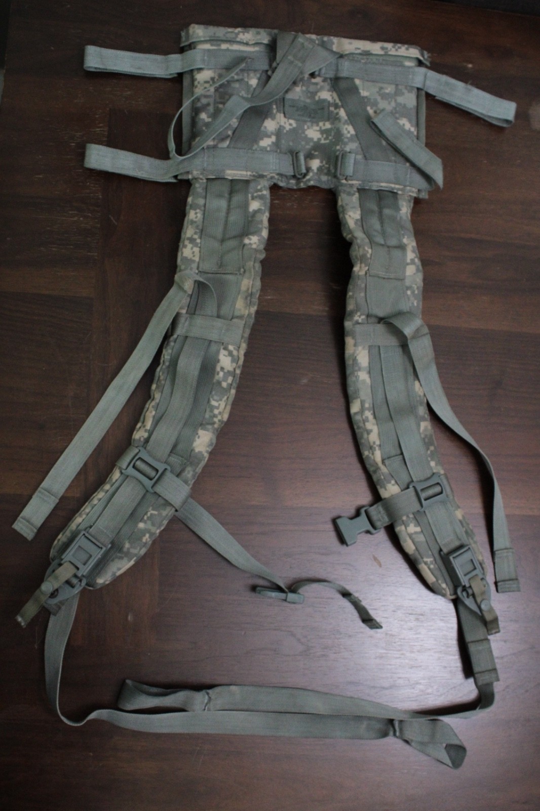 USGI Military ACU Enhanced Shoulder Straps Molle II Rucksack