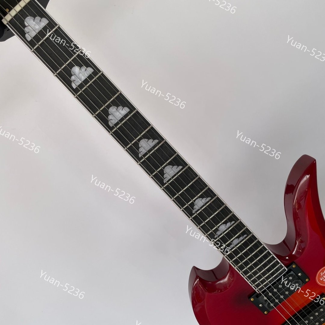 Solid Body Electric Guitar Active pickups Stainless Rounded Fret Edge Quality
