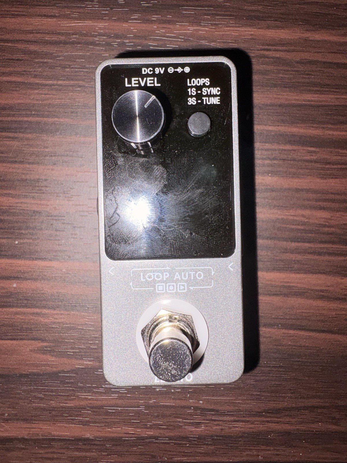 Auto Guitar Looper Pedal for Electric Guitar with Level Control, DC 9V