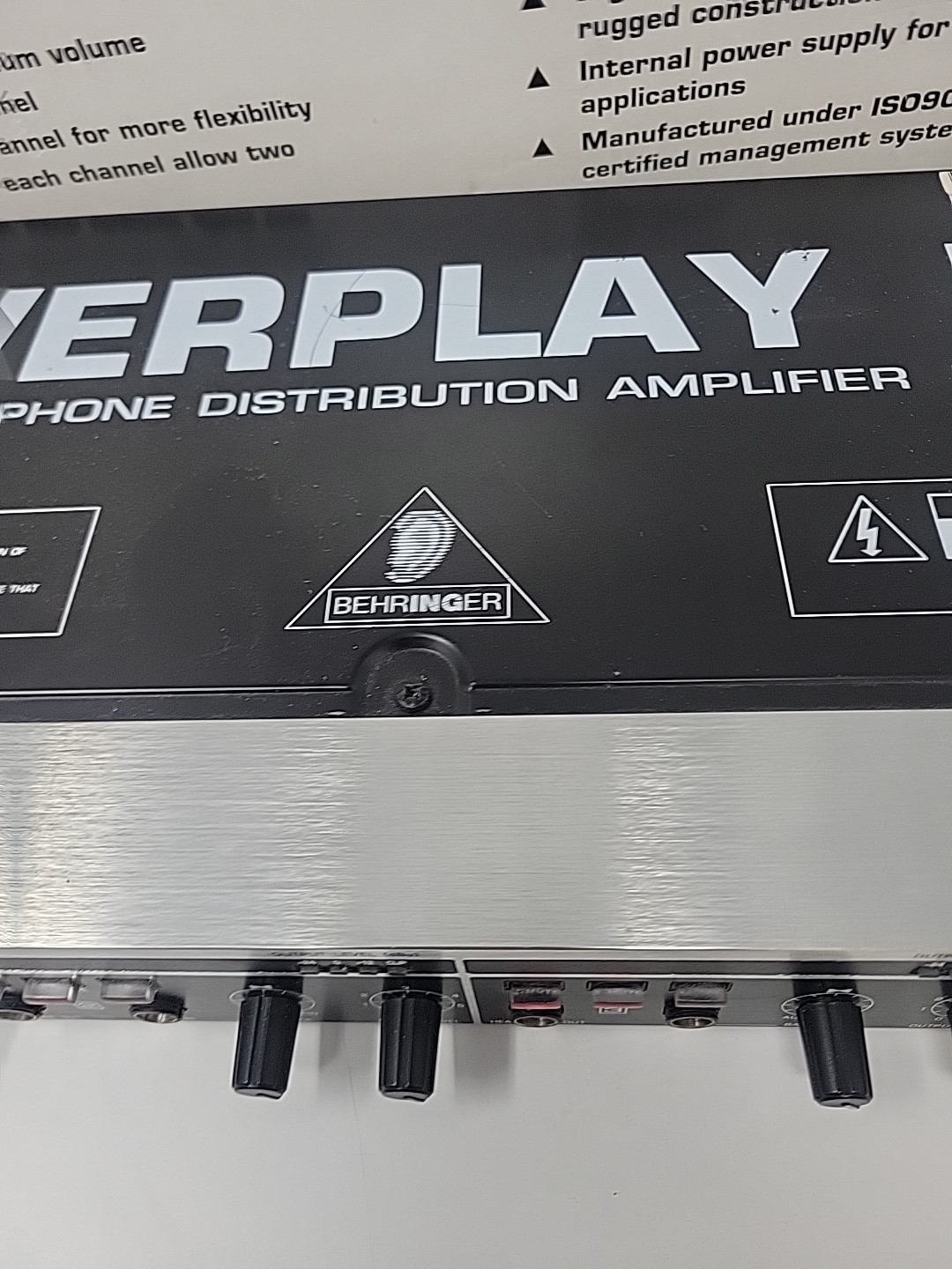 Behringer Multicom Pro Ha4400 4-Channel Audio Interactive Dynamics Processor