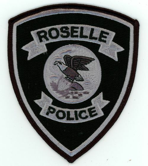 ILLINOIS IL ROSELLE POLICE SUBDUED SWAT STYLE NICE SHOULDER PATCH SHERIFF