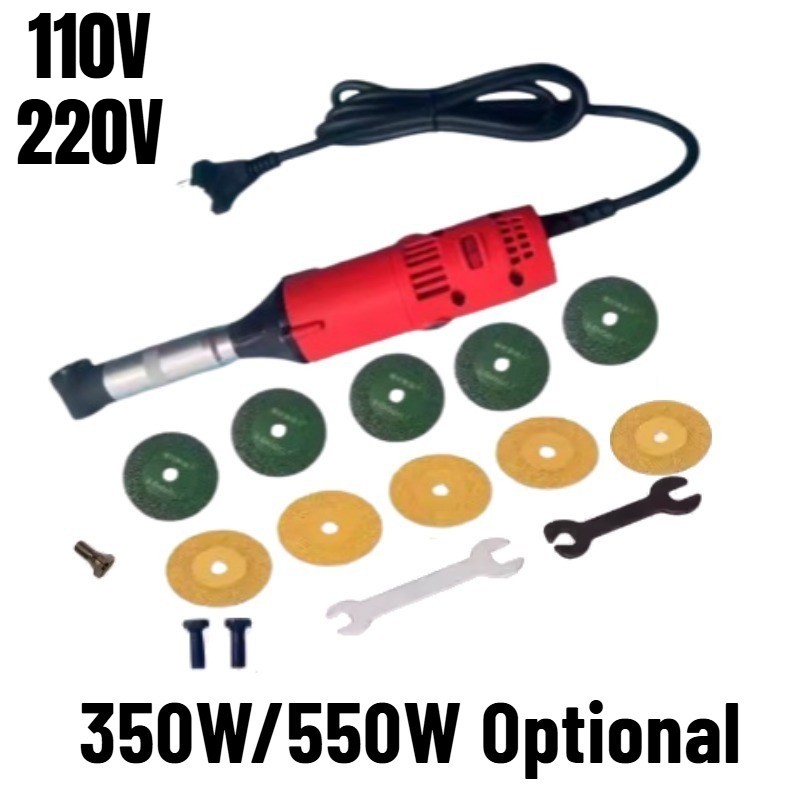 350W/550W Electric Micro Angle Grinder 90° Elbow Grinding Machine Multifunction